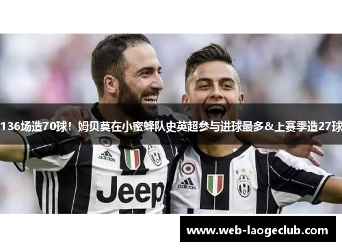 136场造70球！姆贝莫在小蜜蜂队史英超参与进球最多&上赛季造27球